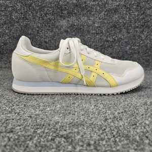 ASICS Tiger Runner Womens Size 12 White Butter Sneakers Athletic Trainer Shoes